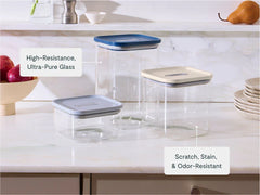 Small Glass Airtight Container 8-pack